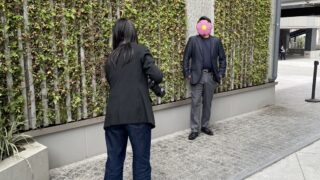 40代男性会員様の写真撮影に同行しました。